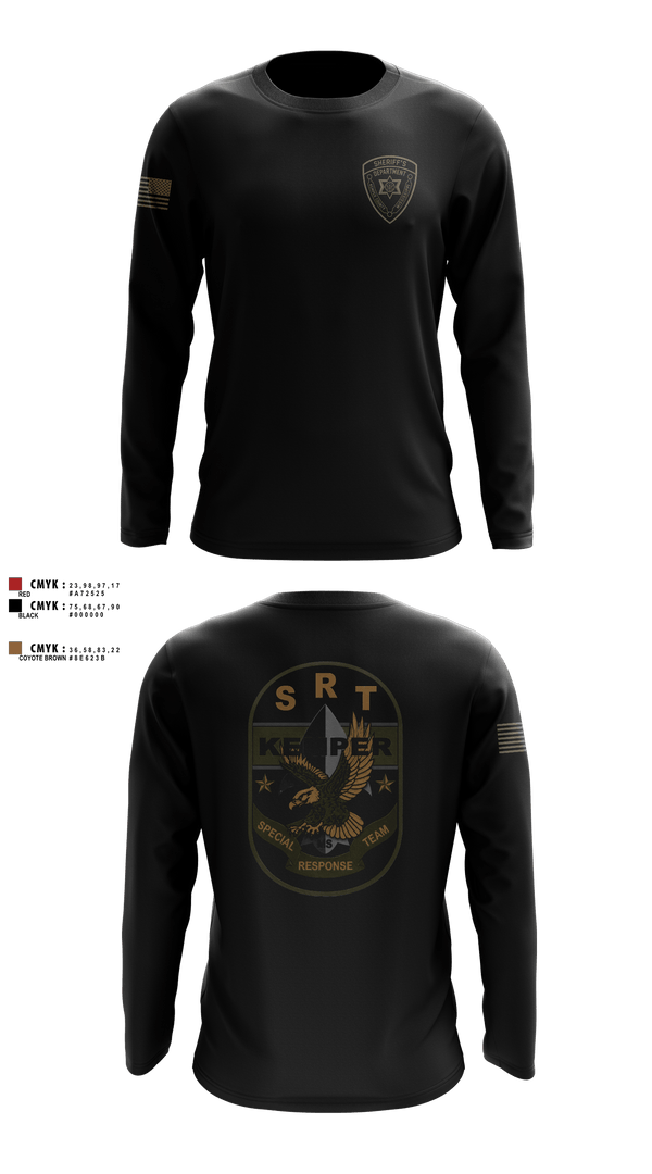 Long Sleeve Performance Shirt, Kemper County Sheriff’s Office, Police, Teamtime, Team time, sublimation, custom sports apparel, team uniforms, spirit wear, spiritwear, sports uniforms, custom shirts, team store, custom team store, fundraiser sports, apparel fundraiser