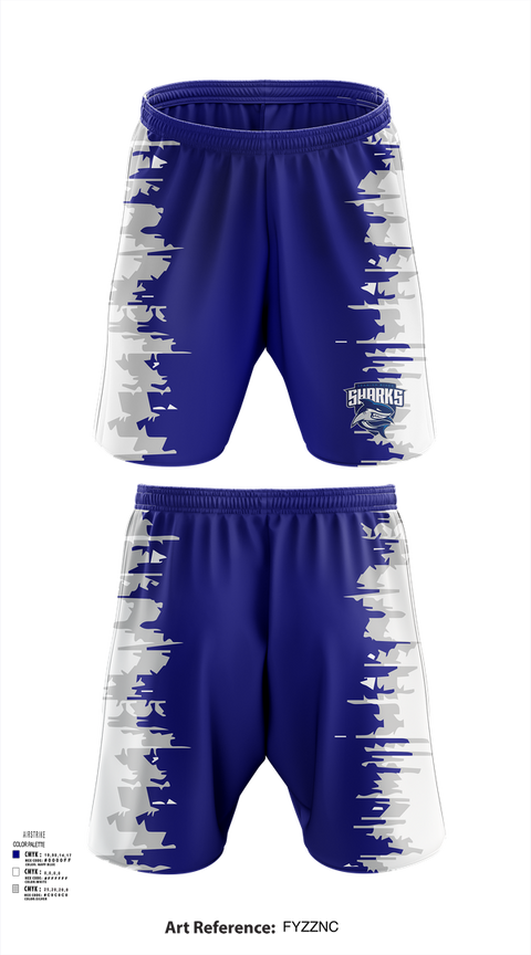 Athletic Shorts With Pockets, Spanish River High School Football, , Teamtime, Team time, sublimation, custom sports apparel, team uniforms, spirit wear, spiritwear, sports uniforms, custom shirts, team store, custom team store, fundraiser sports, apparel fundraiser