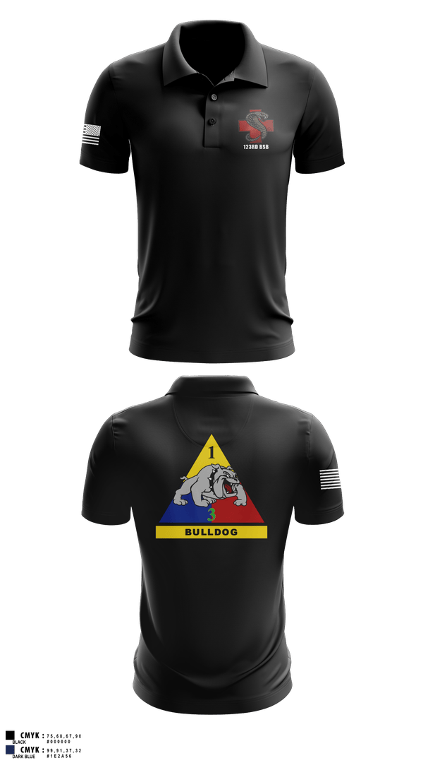 Short Sleeve Performance Polo, 123rd BSB, Army, Teamtime, Team time, sublimation, custom sports apparel, team uniforms, spirit wear, spiritwear, sports uniforms, custom shirts, team store, custom team store, fundraiser sports, apparel fundraiser