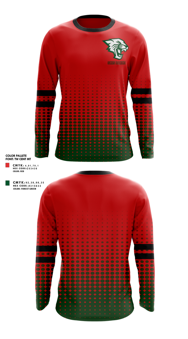 Long Sleeve Performance Shirt, SCHS Dance, Spirit Store, Teamtime, Team time, sublimation, custom sports apparel, team uniforms, spirit wear, spiritwear, sports uniforms, custom shirts, team store, custom team store, fundraiser sports, apparel fundraiser