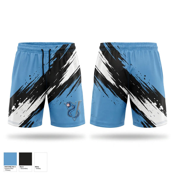 Athletic Shorts With Pockets, Vipers, Baseball, Teamtime, Team time, sublimation, custom sports apparel, team uniforms, spirit wear, spiritwear, sports uniforms, custom shirts, team store, custom team store, fundraiser sports, apparel fundraiser