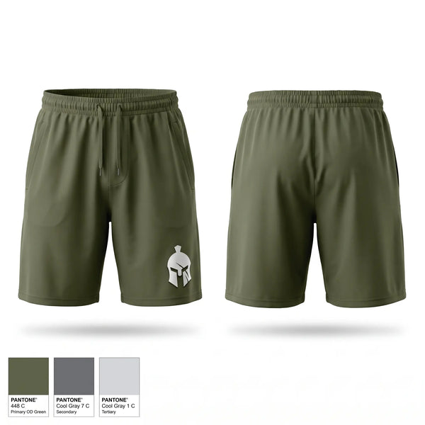 Athletic Shorts With Pockets, 2/411 SPARTANS, Army, Teamtime, Team time, sublimation, custom sports apparel, team uniforms, spirit wear, spiritwear, sports uniforms, custom shirts, team store, custom team store, fundraiser sports, apparel fundraiser