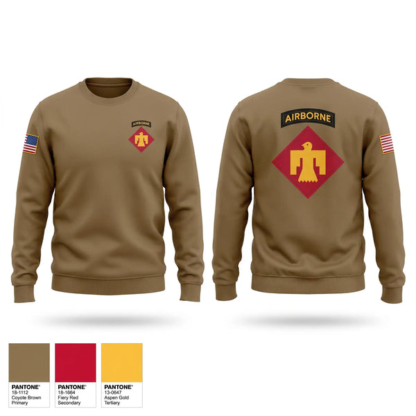 Crew Neck Sweatshirt, 2-134 infantry, National Guard, Teamtime, Team time, sublimation, custom sports apparel, team uniforms, spirit wear, spiritwear, sports uniforms, custom shirts, team store, custom team store, fundraiser sports, apparel fundraiser