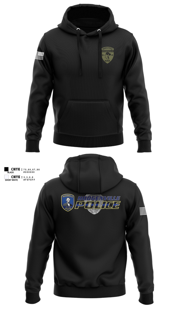 Hoodie, Hodgenville Police Department, Police, Teamtime, Team time, sublimation, custom sports apparel, team uniforms, spirit wear, spiritwear, sports uniforms, custom shirts, team store, custom team store, fundraiser sports, apparel fundraiser