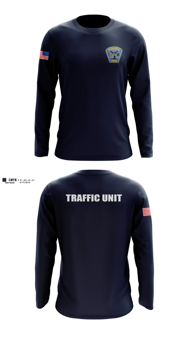 Long Sleeve Performance Shirt, Traffic Unit, Police, Teamtime, Team time, sublimation, custom sports apparel, team uniforms, spirit wear, spiritwear, sports uniforms, custom shirts, team store, custom team store, fundraiser sports, apparel fundraiser