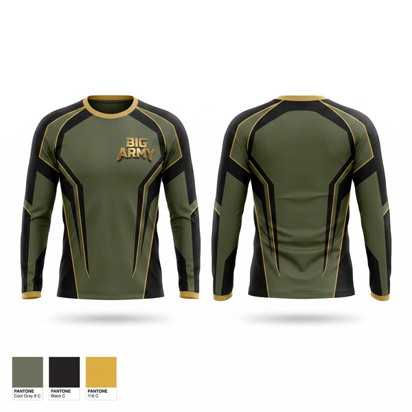 Long Sleeve Performance Shirt, BIG ARMY, , Teamtime, Team time, sublimation, custom sports apparel, team uniforms, spirit wear, spiritwear, sports uniforms, custom shirts, team store, custom team store, fundraiser sports, apparel fundraiser