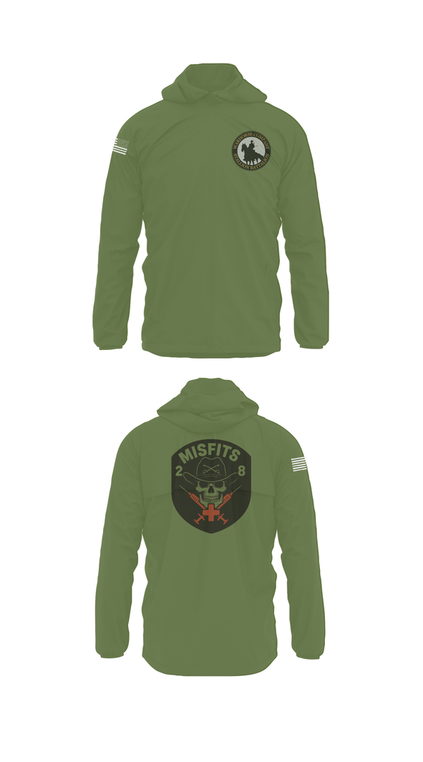 Windbreaker, 2-8 Cav, HHC, Medic Platoon, , Teamtime, Team time, sublimation, custom sports apparel, team uniforms, spirit wear, spiritwear, sports uniforms, custom shirts, team store, custom team store, fundraiser sports, apparel fundraiser