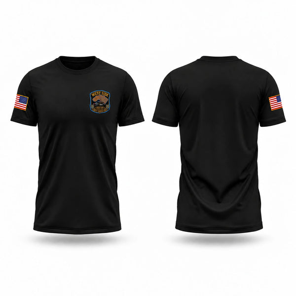 Short Sleeve Performance Shirt, Houston Police West Side, Police, Teamtime, Team time, sublimation, custom sports apparel, team uniforms, spirit wear, spiritwear, sports uniforms, custom shirts, team store, custom team store, fundraiser sports, apparel fundraiser