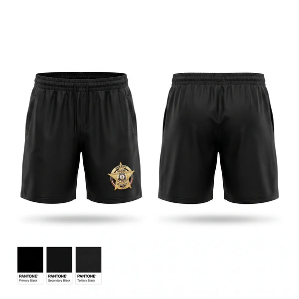 Athletic Shorts With Pockets, Bland County Sheriff’s Office, Police, Teamtime, Team time, sublimation, custom sports apparel, team uniforms, spirit wear, spiritwear, sports uniforms, custom shirts, team store, custom team store, fundraiser sports, apparel fundraiser