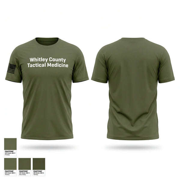 Short Sleeve Performance Shirt, Whitley County Tactical Medicine, EMS/EMT, Teamtime, Team time, sublimation, custom sports apparel, team uniforms, spirit wear, spiritwear, sports uniforms, custom shirts, team store, custom team store, fundraiser sports, apparel fundraiser