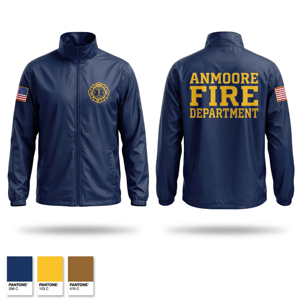 Windbreaker, Anmoore Fire Department, Fire Department, Teamtime, Team time, sublimation, custom sports apparel, team uniforms, spirit wear, spiritwear, sports uniforms, custom shirts, team store, custom team store, fundraiser sports, apparel fundraiser