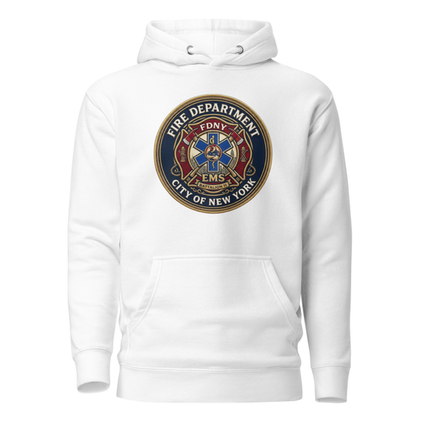 Unisex Hoodie - 1 - White