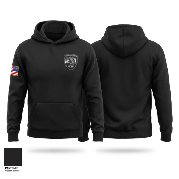 Hoodie, Suffolk County Sheriff’s Department K9 Unit, Police, Teamtime, Team time, sublimation, custom sports apparel, team uniforms, spirit wear, spiritwear, sports uniforms, custom shirts, team store, custom team store, fundraiser sports, apparel fundraiser