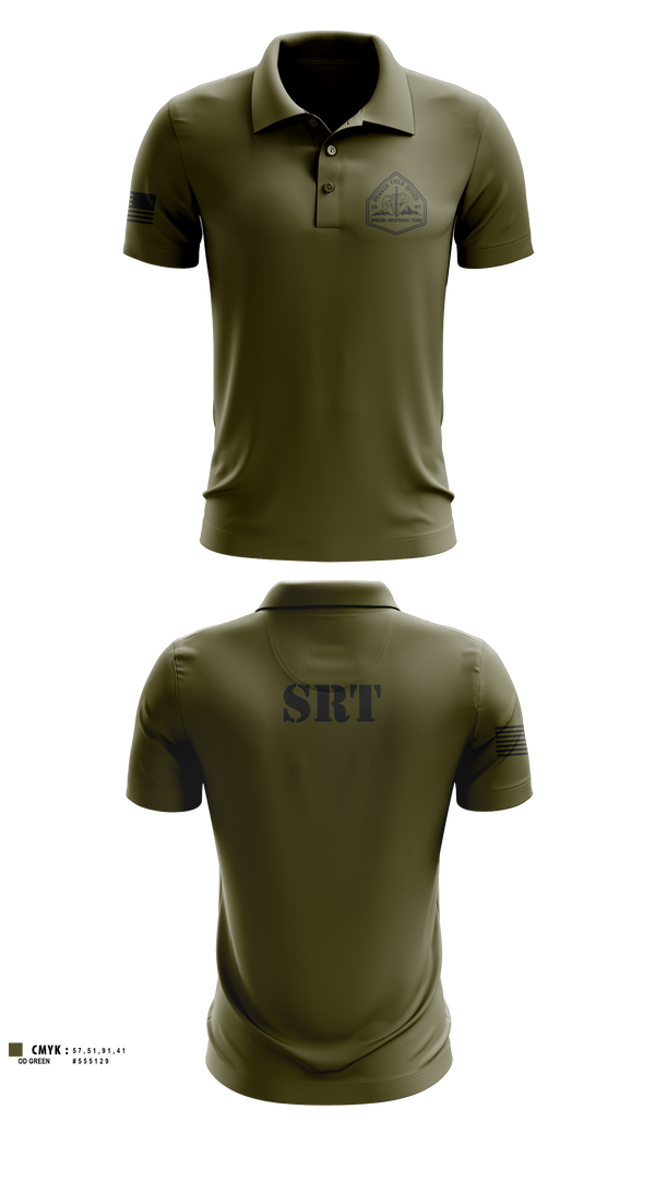 Short Sleeve Performance Polo, Denver Special Response Team, Police, Teamtime, Team time, sublimation, custom sports apparel, team uniforms, spirit wear, spiritwear, sports uniforms, custom shirts, team store, custom team store, fundraiser sports, apparel fundraiser