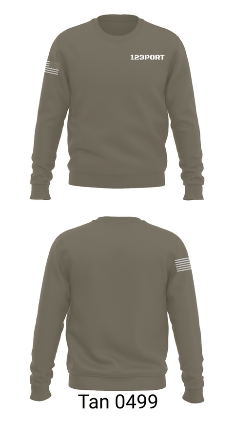 Crew Neck Sweatshirt, 123PORT, Air Force, Teamtime, Team time, sublimation, custom sports apparel, team uniforms, spirit wear, spiritwear, sports uniforms, custom shirts, team store, custom team store, fundraiser sports, apparel fundraiser
