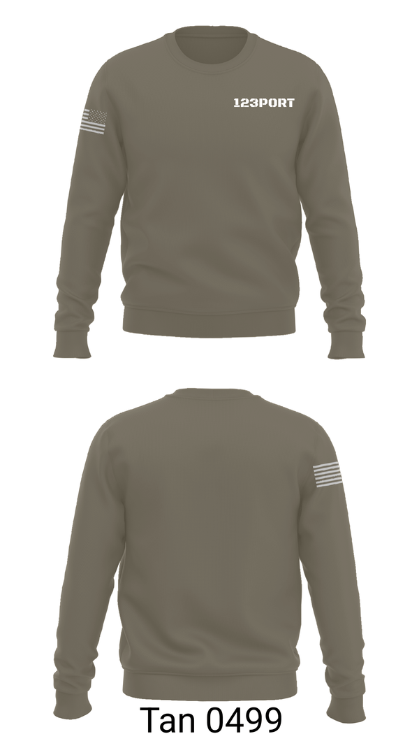 Crew Neck Sweatshirt, 123PORT, Air Force, Teamtime, Team time, sublimation, custom sports apparel, team uniforms, spirit wear, spiritwear, sports uniforms, custom shirts, team store, custom team store, fundraiser sports, apparel fundraiser