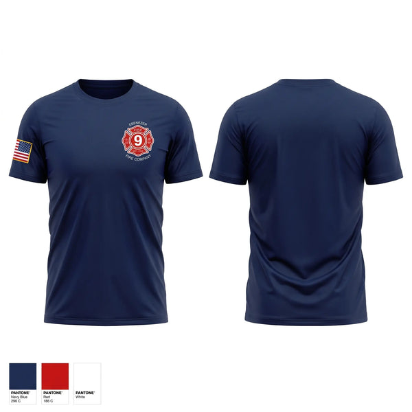 Short Sleeve Performance Shirt, Ebenezer Fire Company, Fire Department, Teamtime, Team time, sublimation, custom sports apparel, team uniforms, spirit wear, spiritwear, sports uniforms, custom shirts, team store, custom team store, fundraiser sports, apparel fundraiser