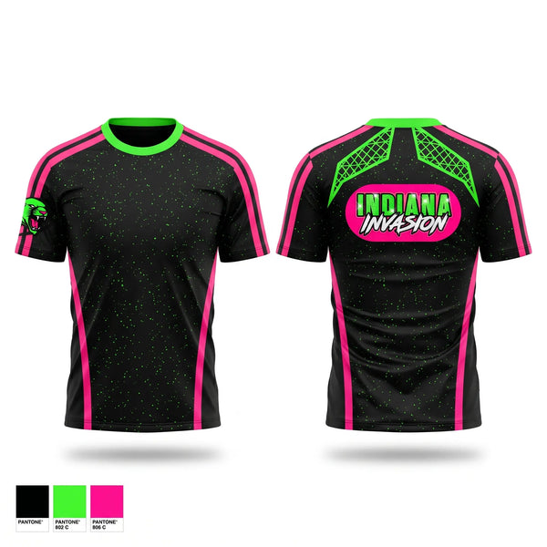 Short Sleeve Performance Shirt, Indiana Invasion Inc., Cheer, Teamtime, Team time, sublimation, custom sports apparel, team uniforms, spirit wear, spiritwear, sports uniforms, custom shirts, team store, custom team store, fundraiser sports, apparel fundraiser