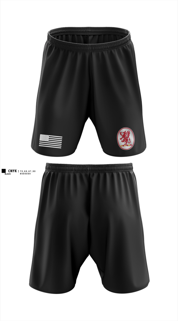 Athletic Shorts With Pockets, 3-13th 66th FSC, Army, Teamtime, Team time, sublimation, custom sports apparel, team uniforms, spirit wear, spiritwear, sports uniforms, custom shirts, team store, custom team store, fundraiser sports, apparel fundraiser