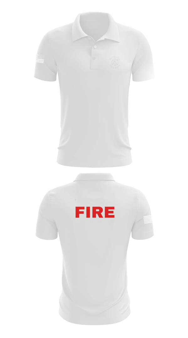 Short Sleeve Performance Polo, Ruthven Fire Department, Fire Department, Teamtime, Team time, sublimation, custom sports apparel, team uniforms, spirit wear, spiritwear, sports uniforms, custom shirts, team store, custom team store, fundraiser sports, apparel fundraiser