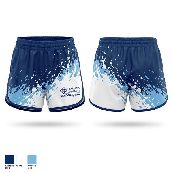 Womens Shorts, St. Mary’s University School of Law, EMS/EMT, Teamtime, Team time, sublimation, custom sports apparel, team uniforms, spirit wear, spiritwear, sports uniforms, custom shirts, team store, custom team store, fundraiser sports, apparel fundraiser