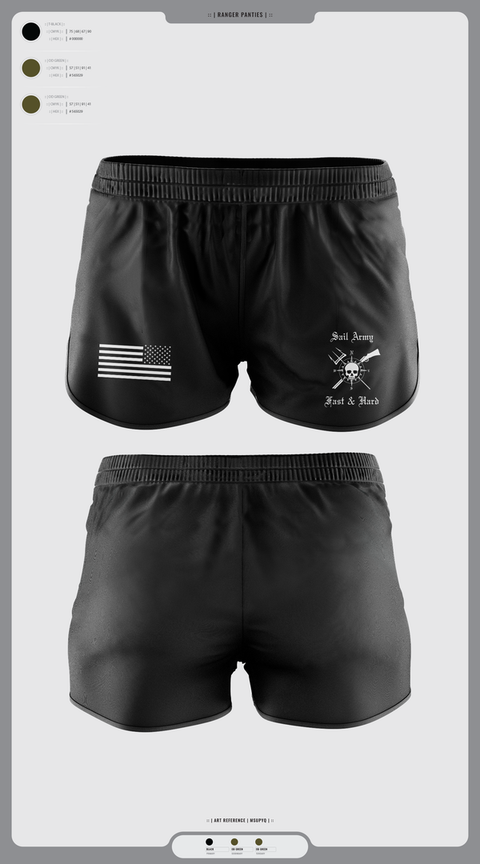 Ranger Panties, , Army, Teamtime, Team time, sublimation, custom sports apparel, team uniforms, spirit wear, spiritwear, sports uniforms, custom shirts, team store, custom team store, fundraiser sports, apparel fundraiser