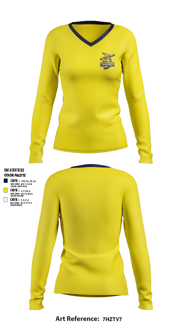 Womens Long Sleeve Vneck Shirt, PC SOFTBALL TEAM, Baseball, Teamtime, Team time, sublimation, custom sports apparel, team uniforms, spirit wear, spiritwear, sports uniforms, custom shirts, team store, custom team store, fundraiser sports, apparel fundraiser