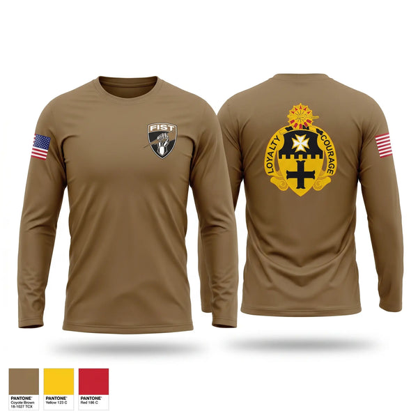 Long Sleeve Performance Shirt, 1-5 FIST, Army, Teamtime, Team time, sublimation, custom sports apparel, team uniforms, spirit wear, spiritwear, sports uniforms, custom shirts, team store, custom team store, fundraiser sports, apparel fundraiser