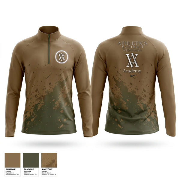 Quarter Zip Jacket, Venegas Athletics Academy, Baseball, Teamtime, Team time, sublimation, custom sports apparel, team uniforms, spirit wear, spiritwear, sports uniforms, custom shirts, team store, custom team store, fundraiser sports, apparel fundraiser