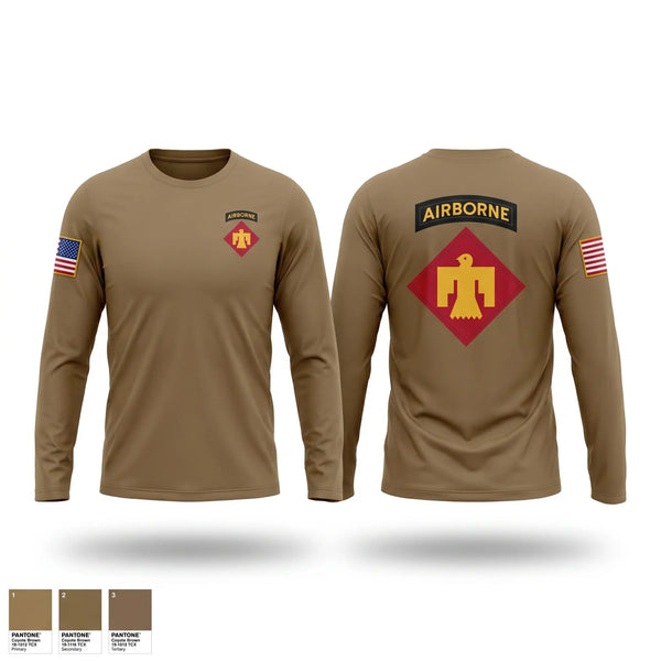 Long Sleeve Performance Shirt, 2-134 infantry, National Guard, Teamtime, Team time, sublimation, custom sports apparel, team uniforms, spirit wear, spiritwear, sports uniforms, custom shirts, team store, custom team store, fundraiser sports, apparel fundraiser