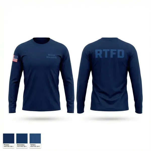Long Sleeve Performance Shirt, Range Township, Fire Department, Teamtime, Team time, sublimation, custom sports apparel, team uniforms, spirit wear, spiritwear, sports uniforms, custom shirts, team store, custom team store, fundraiser sports, apparel fundraiser