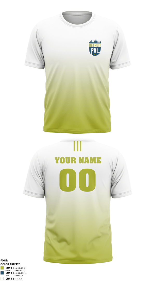 Short Sleeve Performance Shirt, DETROIT PAL 49573768, Football, Teamtime, Team time, sublimation, custom sports apparel, team uniforms, spirit wear, spiritwear, sports uniforms, custom shirts, team store, custom team store, fundraiser sports, apparel fundraiser
