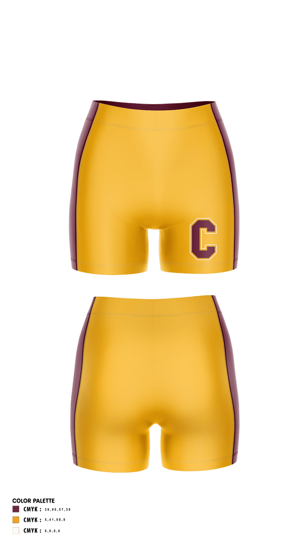 Women's Shorts, Colonie Central High School Volleyball, Women's Volleyball, Teamtime, Team time, sublimation, custom sports apparel, team uniforms, spirit wear, spiritwear, sports uniforms, custom shirts, team store, custom team store, fundraiser sports, apparel fundraiser