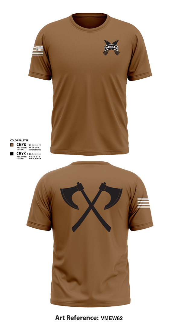 Short Sleeve Performance Shirt, Mortars, Army, Teamtime, Team time, sublimation, custom sports apparel, team uniforms, spirit wear, spiritwear, sports uniforms, custom shirts, team store, custom team store, fundraiser sports, apparel fundraiser