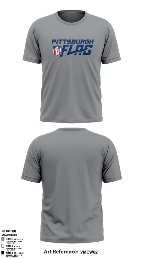 Short Sleeve Performance Shirt, Pittsburgh Nfl League, Football, Teamtime, Team time, sublimation, custom sports apparel, team uniforms, spirit wear, spiritwear, sports uniforms, custom shirts, team store, custom team store, fundraiser sports, apparel fundraiser