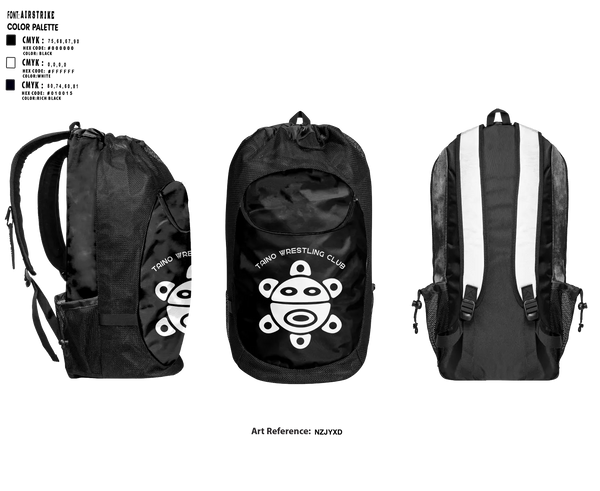 Gear Bag, Taino Wrestling Club, Wrestling, Teamtime, Team time, sublimation, custom sports apparel, team uniforms, spirit wear, spiritwear, sports uniforms, custom shirts, team store, custom team store, fundraiser sports, apparel fundraiser