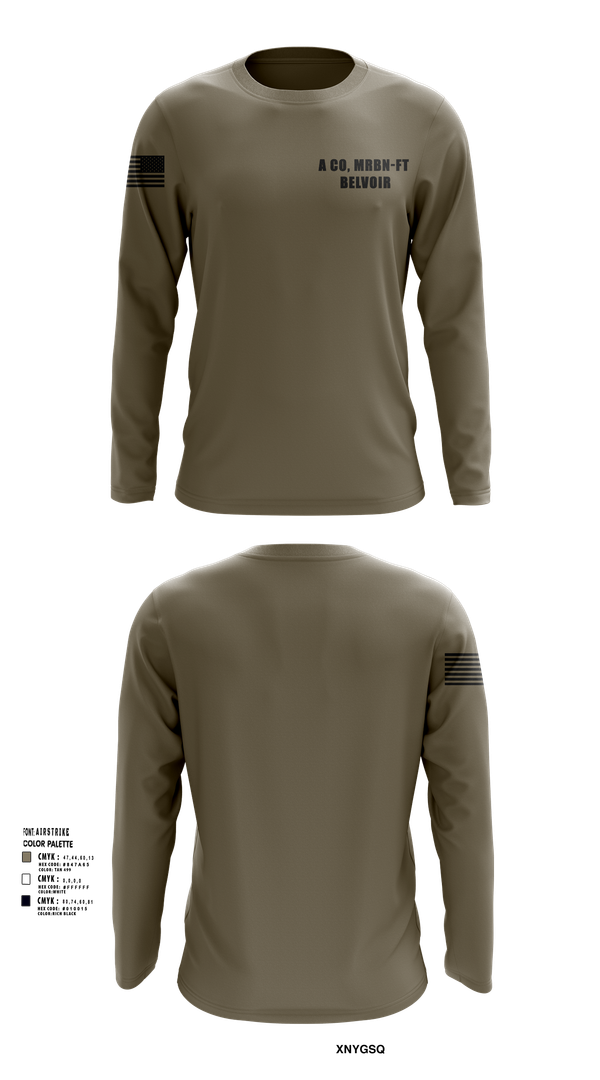 Long Sleeve Performance Shirt, A CO, MRBN-FT BELVOIR, , Teamtime, Team time, sublimation, custom sports apparel, team uniforms, spirit wear, spiritwear, sports uniforms, custom shirts, team store, custom team store, fundraiser sports, apparel fundraiser