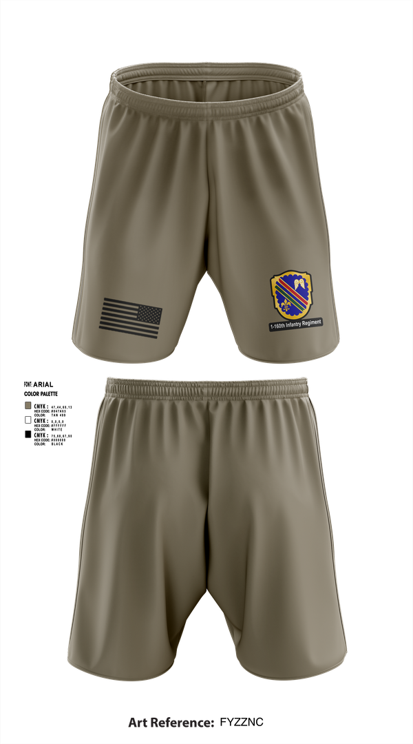 Athletic Shorts With Pockets, Co A, 1st-160th INF, 79th IBCT, , Teamtime, Team time, sublimation, custom sports apparel, team uniforms, spirit wear, spiritwear, sports uniforms, custom shirts, team store, custom team store, fundraiser sports, apparel fundraiser