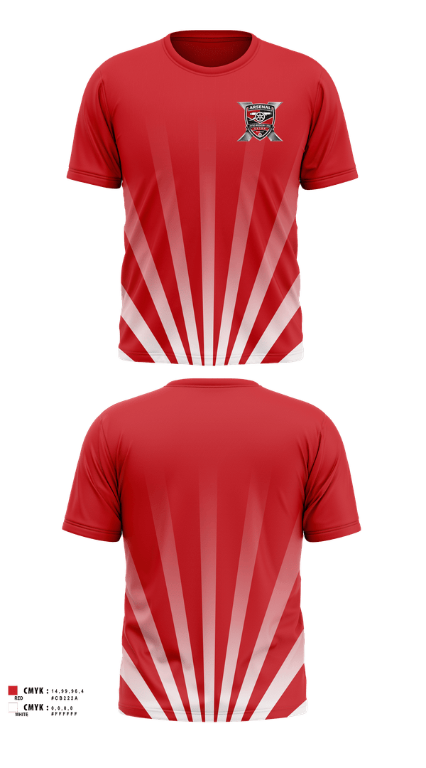 Old School Cotton Feel Shirt, Region 1398 Arsenal, Men's Soccer, Teamtime, Team time, sublimation, custom sports apparel, team uniforms, spirit wear, spiritwear, sports uniforms, custom shirts, team store, custom team store, fundraiser sports, apparel fundraiser