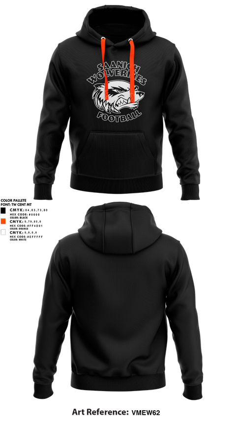 Hoodie, Greater Victoria Minor Football Association, , Teamtime, Team time, sublimation, custom sports apparel, team uniforms, spirit wear, spiritwear, sports uniforms, custom shirts, team store, custom team store, fundraiser sports, apparel fundraiser