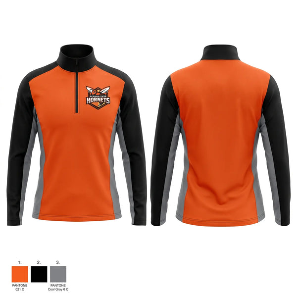 Quarter Zip Jacket, Hornets, Men's Soccer, Teamtime, Team time, sublimation, custom sports apparel, team uniforms, spirit wear, spiritwear, sports uniforms, custom shirts, team store, custom team store, fundraiser sports, apparel fundraiser