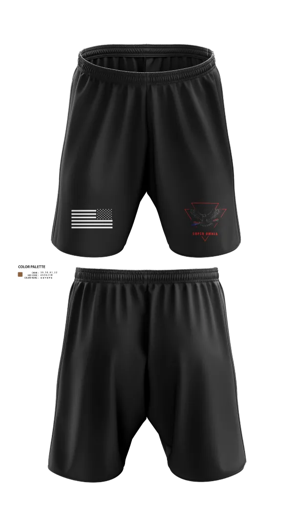 Athletic Shorts With Pockets, Raptor Platoon, 4-9 CAV, , Teamtime, Team time, sublimation, custom sports apparel, team uniforms, spirit wear, spiritwear, sports uniforms, custom shirts, team store, custom team store, fundraiser sports, apparel fundraiser