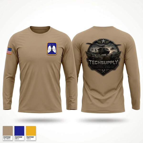 Long Sleeve Performance Shirt, 2-158, Army, Teamtime, Team time, sublimation, custom sports apparel, team uniforms, spirit wear, spiritwear, sports uniforms, custom shirts, team store, custom team store, fundraiser sports, apparel fundraiser