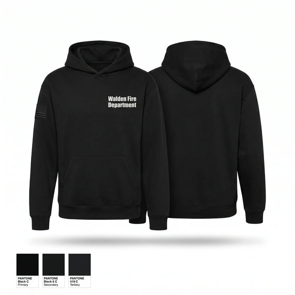 Hoodie, Walden Fire Department, Fire Department, Teamtime, Team time, sublimation, custom sports apparel, team uniforms, spirit wear, spiritwear, sports uniforms, custom shirts, team store, custom team store, fundraiser sports, apparel fundraiser