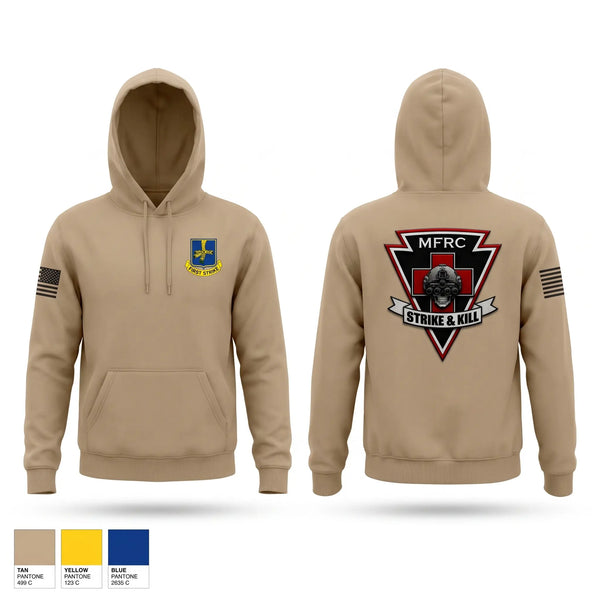 Hoodie, 2-502 MFRC MED, Army, Teamtime, Team time, sublimation, custom sports apparel, team uniforms, spirit wear, spiritwear, sports uniforms, custom shirts, team store, custom team store, fundraiser sports, apparel fundraiser