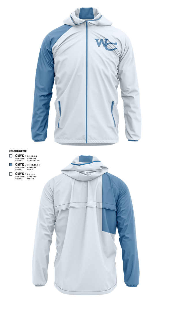 Windbreaker, Waco, Men's Basketball, Teamtime, Team time, sublimation, custom sports apparel, team uniforms, spirit wear, spiritwear, sports uniforms, custom shirts, team store, custom team store, fundraiser sports, apparel fundraiser