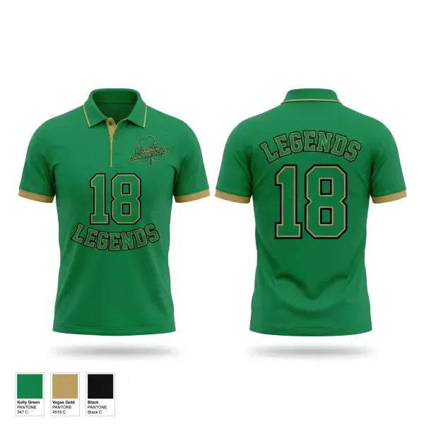 Short Sleeve Performance Polo, 11U Southline Shamrocks, Baseball, Teamtime, Team time, sublimation, custom sports apparel, team uniforms, spirit wear, spiritwear, sports uniforms, custom shirts, team store, custom team store, fundraiser sports, apparel fundraiser