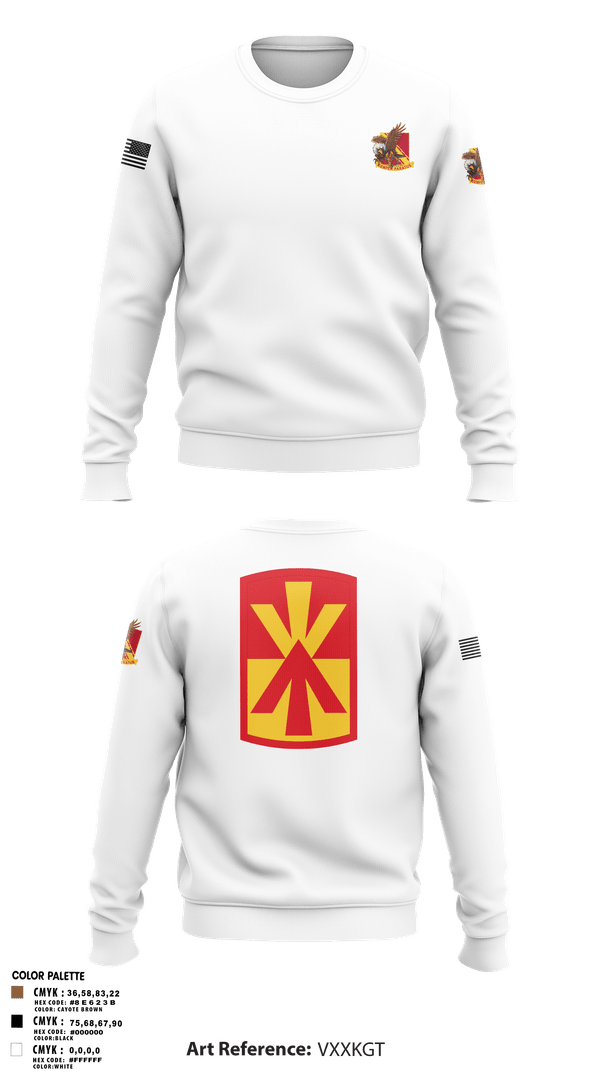 Crew Neck Sweatshirt, Alpha Battery 5-52 BN, , Teamtime, Team time, sublimation, custom sports apparel, team uniforms, spirit wear, spiritwear, sports uniforms, custom shirts, team store, custom team store, fundraiser sports, apparel fundraiser