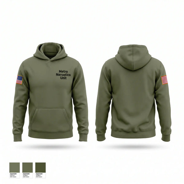 Hoodie, Metro Narcotics Unit, Police, Teamtime, Team time, sublimation, custom sports apparel, team uniforms, spirit wear, spiritwear, sports uniforms, custom shirts, team store, custom team store, fundraiser sports, apparel fundraiser