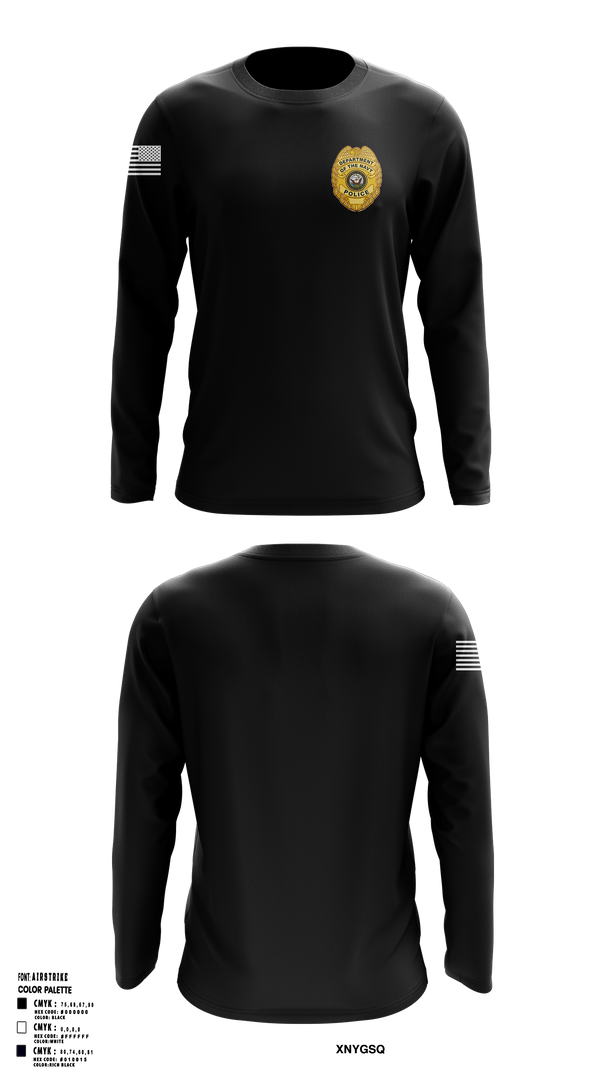 Long Sleeve Performance Shirt, Navy Police, Police, Teamtime, Team time, sublimation, custom sports apparel, team uniforms, spirit wear, spiritwear, sports uniforms, custom shirts, team store, custom team store, fundraiser sports, apparel fundraiser
